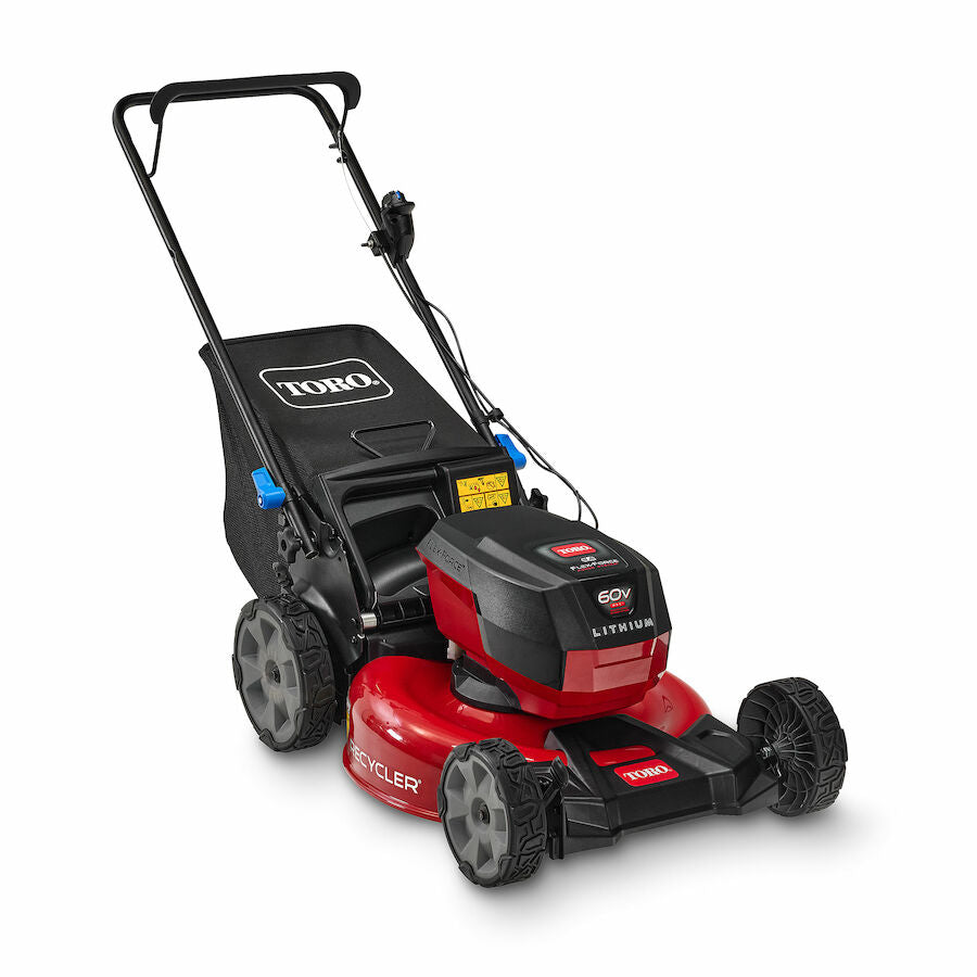 TORO 21323 60V Max* 21 in. Recycler® w/SmartStow® Push Lawn Mower with 4.0Ah Battery