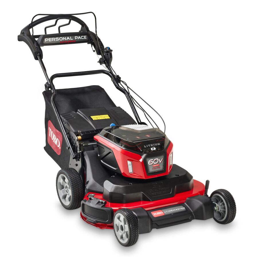 TORO 21491 60V MAX* 30 in. eTimeMaster™ Personal Pace Auto-Drive™ Lawn Mower - 1 battery and charger