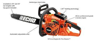 Echo CS-400-18 CHAINSAW 40.2CC 18