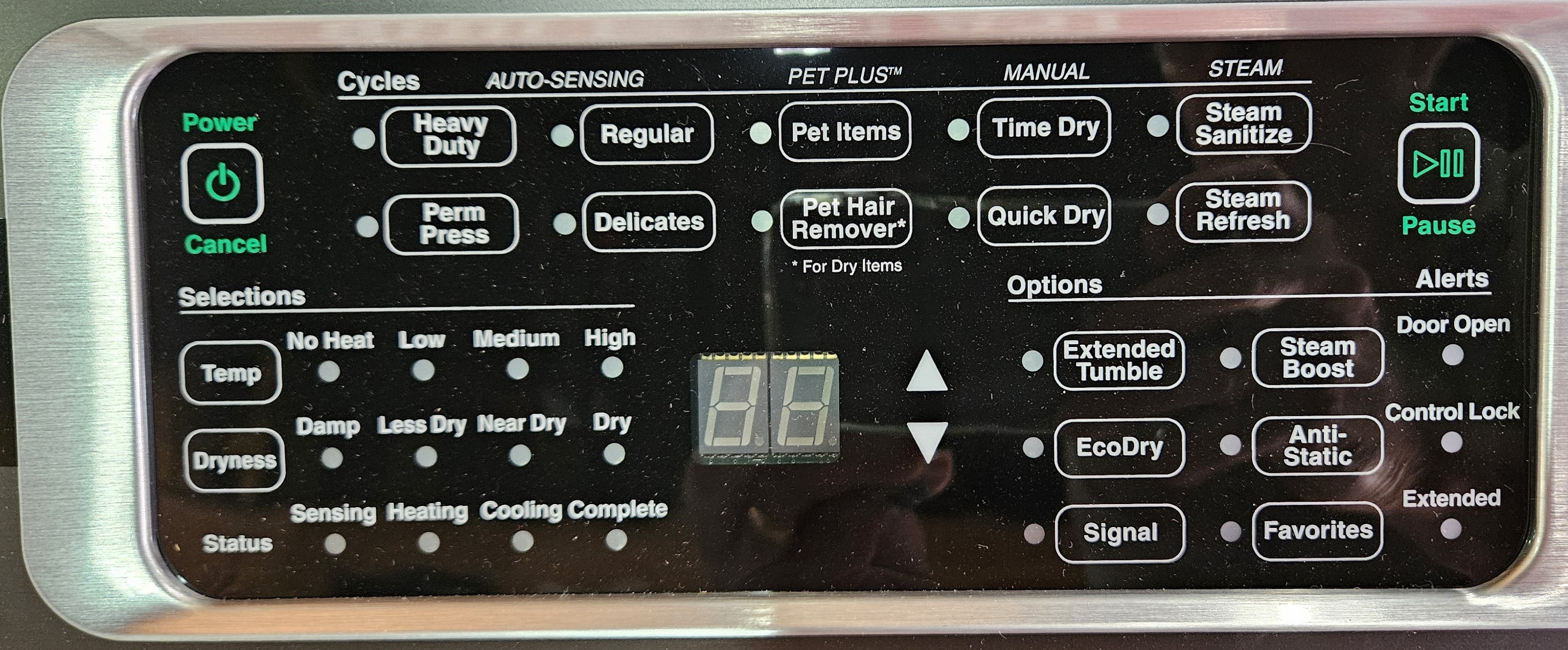 SPEEDQUEEN DR7004WE Sanitizing Electric Dryer with Pet Plus™ | Steam | Over-dry Protection Technology | ENERGY STAR® Certified | 7-Year Warranty